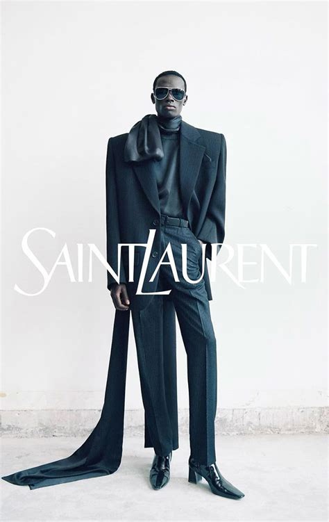 Saint Laurent Men's Winter 2024 Ad Campaign 